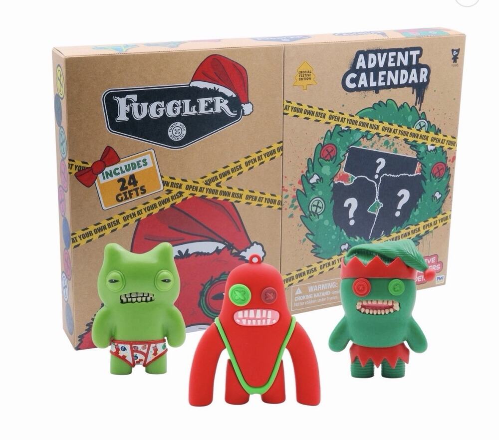 Fuggler Door Advent Calendar 24 Toys Gifts Exclusive Characters Christmas